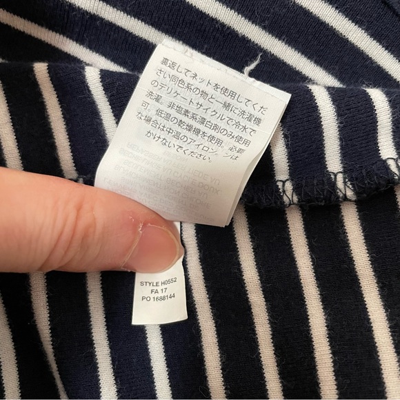 J. Crew Turtleneck Striped Cotton Sweater - Picture 7 of 11